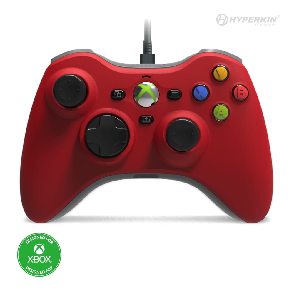 Hyperkin Xenon Wired Controller Red Front
