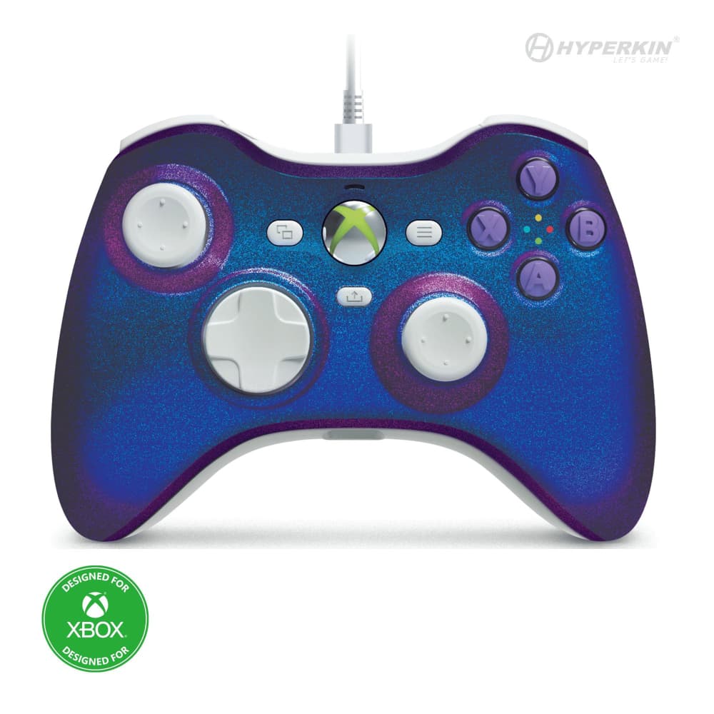 Hyperkin Xenon Wired Controller Twilight Galaxy Front