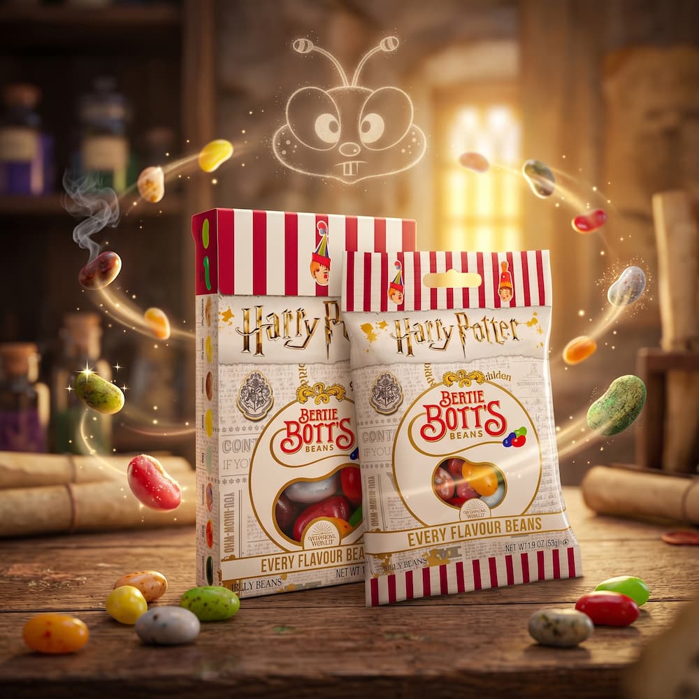 Jelly Belly Harry Potter Bertie Botts 20 Flavor Beans