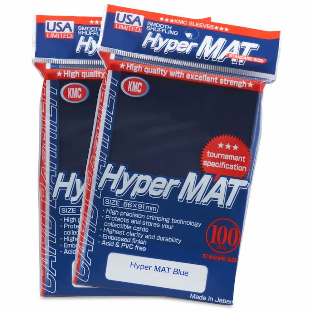 KMC Hyper Mat Blue 100 Count