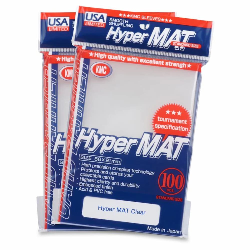 KMC Hyper Mat Clear 100 Count