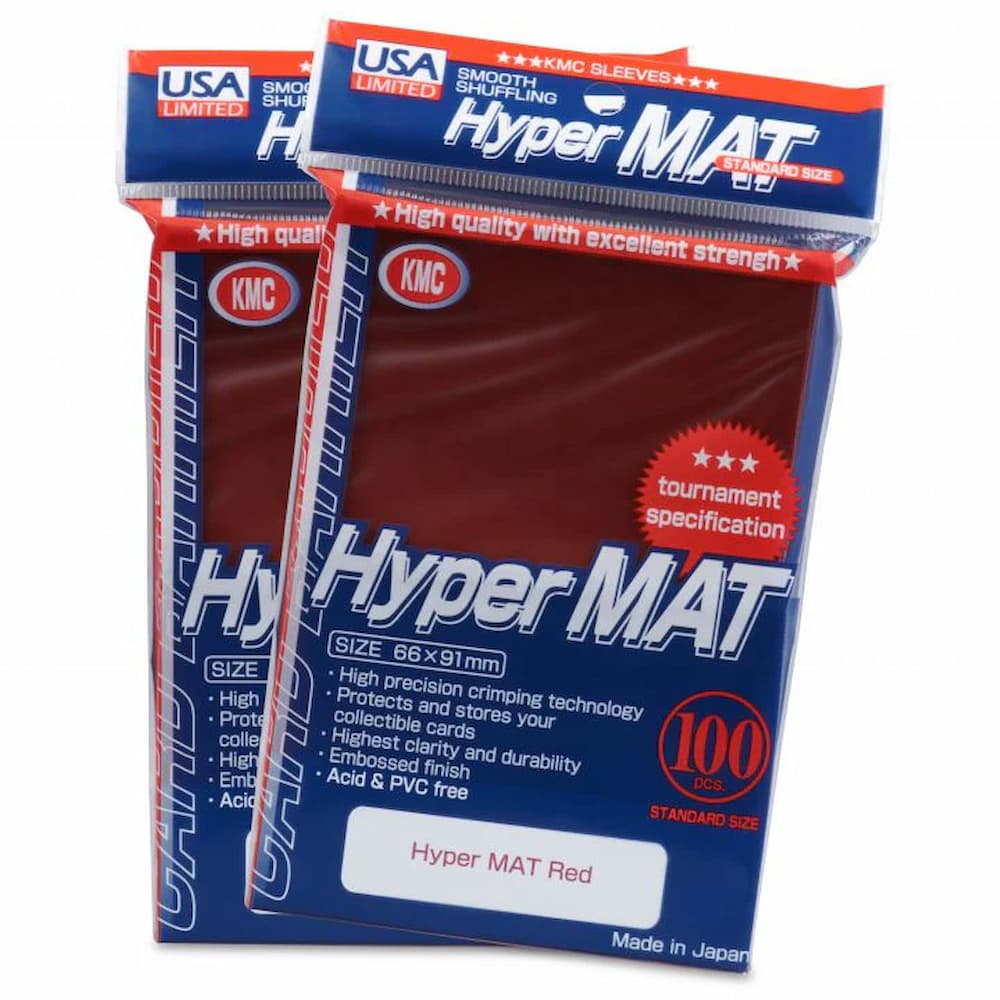 KMC Hyper Mat Red 100 Count