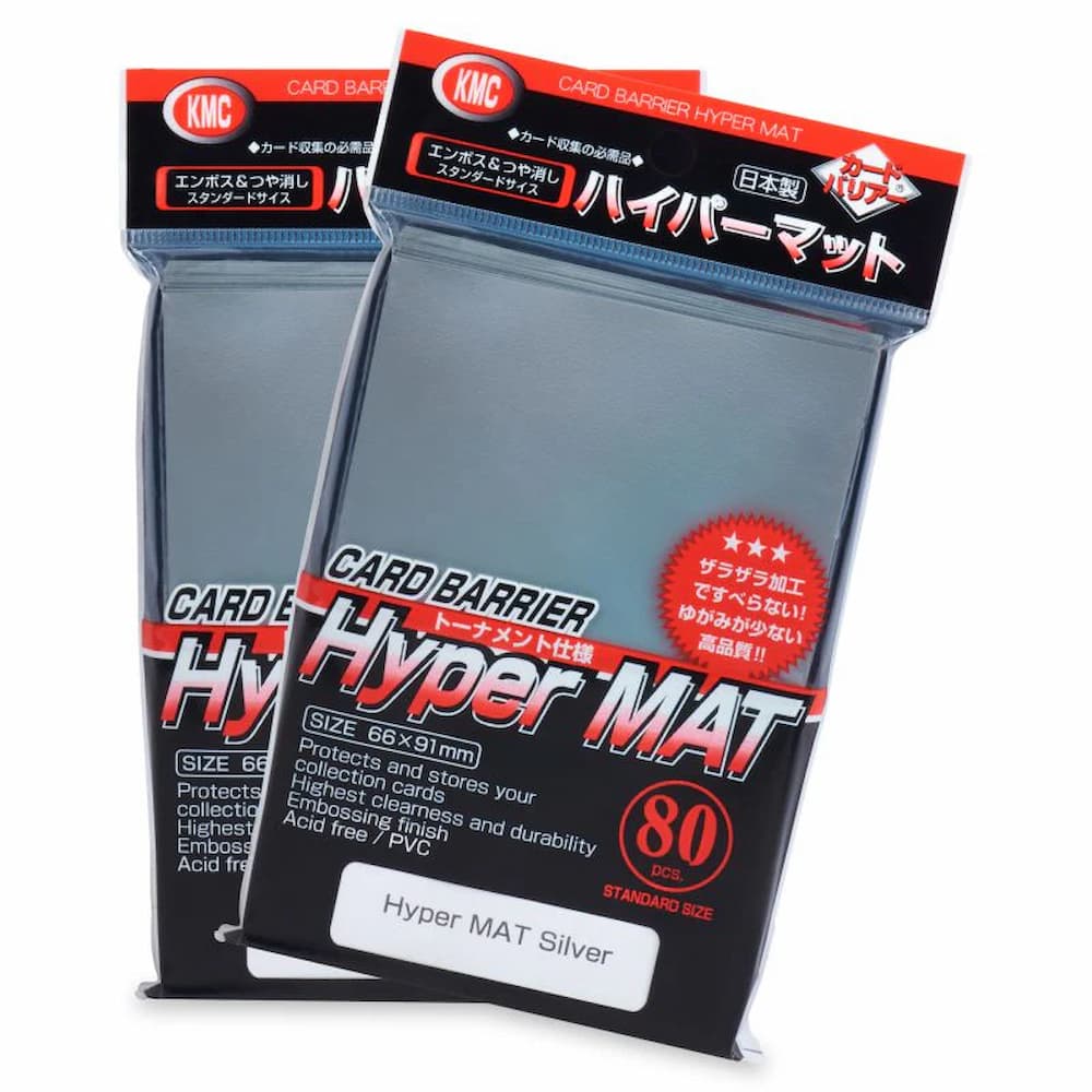 KMC Hyper Mat Silver 80 Count