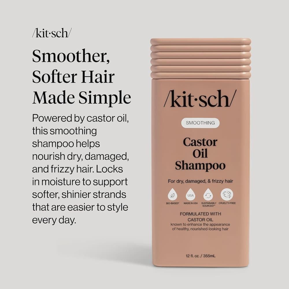 Kitsch Castor Oil Nourishing Shampoo How Its Made