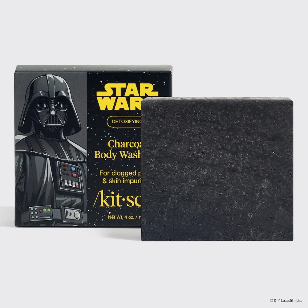 Kitsch Charcoal Detoxifying Solid Body Wash Star Wars Edition