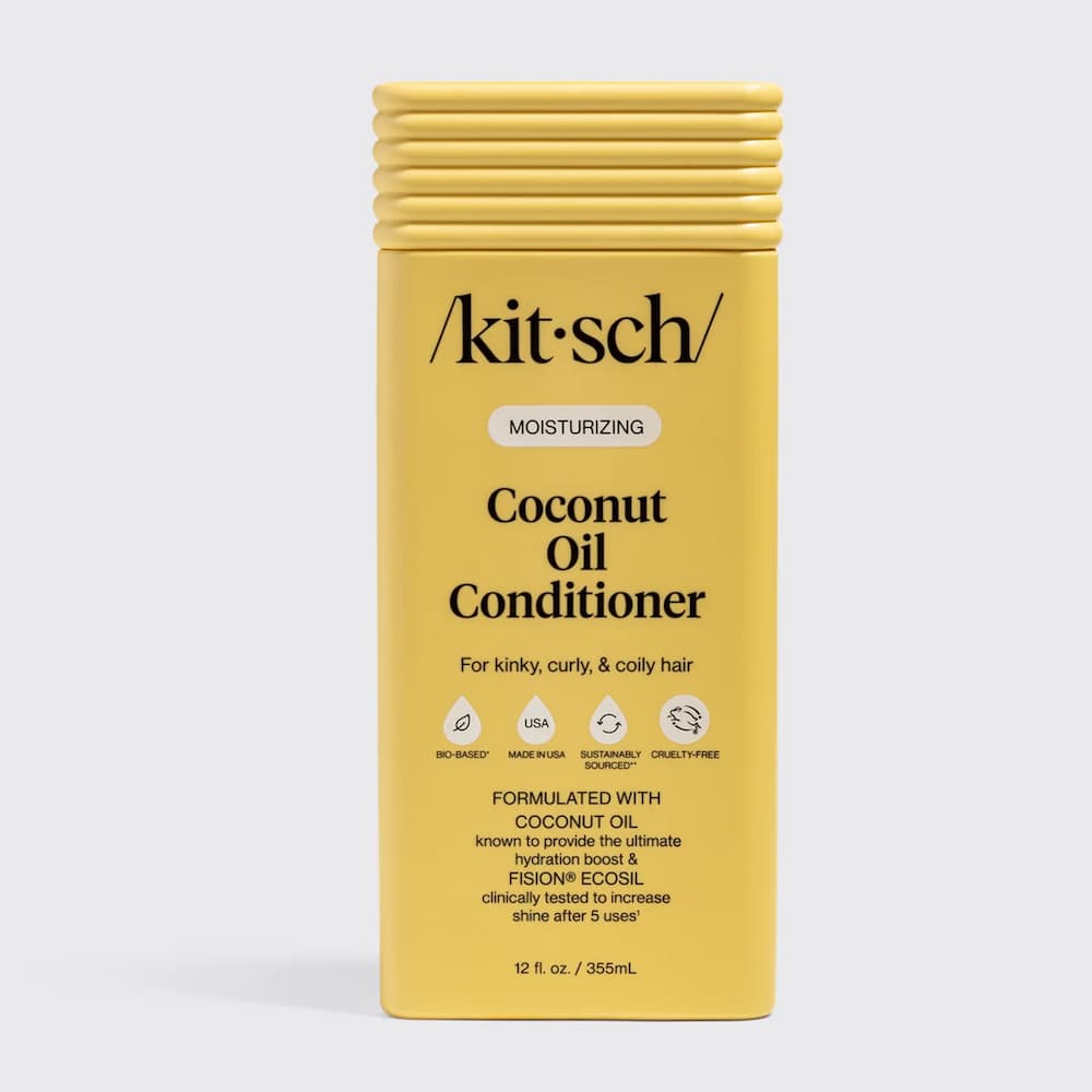 Kitsch Coconut Oil Conditioner for Dry Damaged Hair Bottle