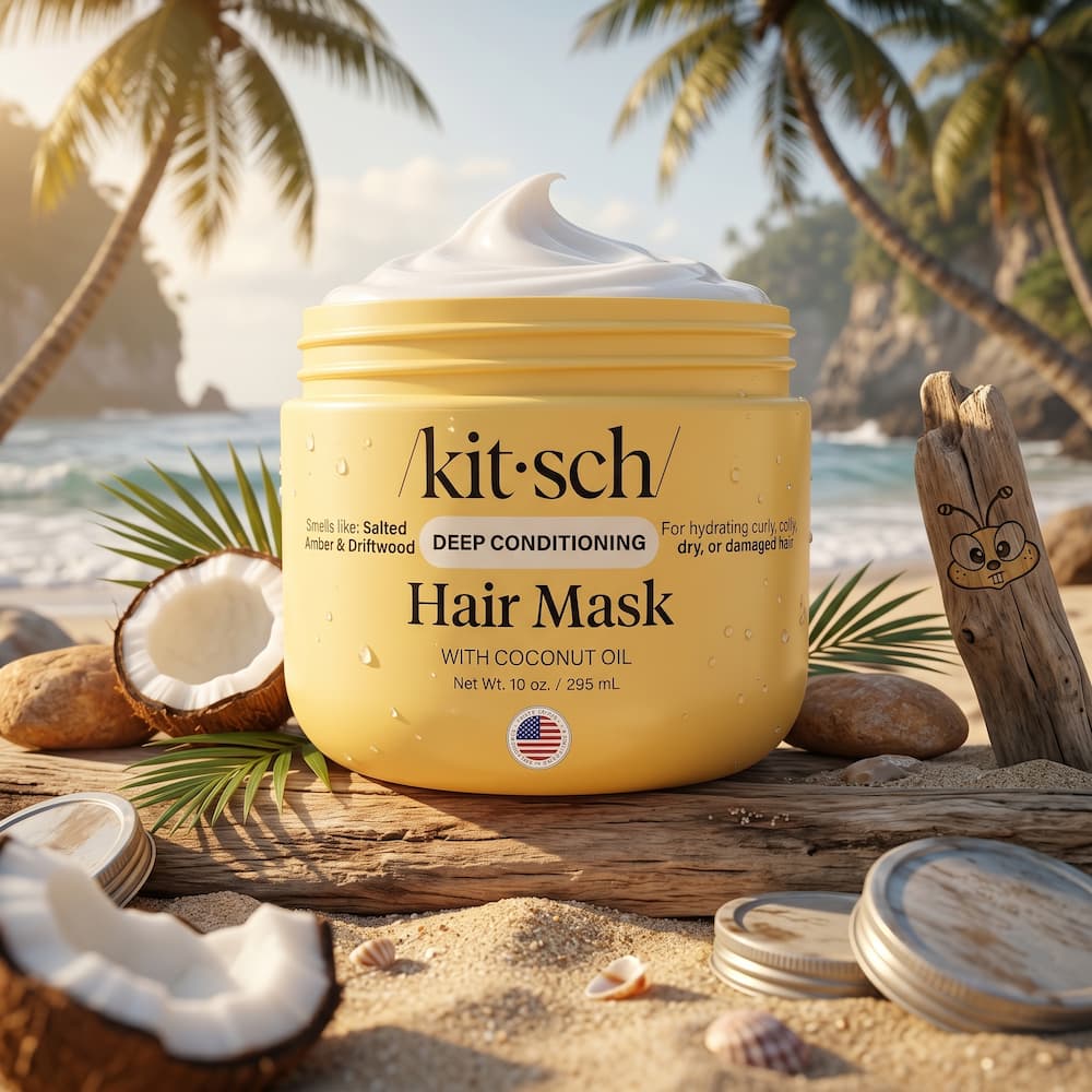 Kitsch Coconut Oil Deep Conditioning Hair Mask 10oz
