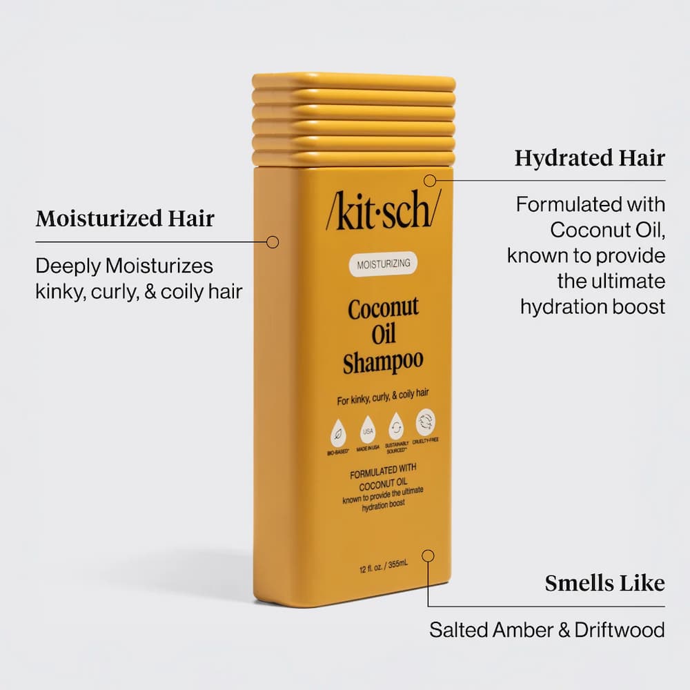 Kitsch Coconut Oil Shampoo What It Does