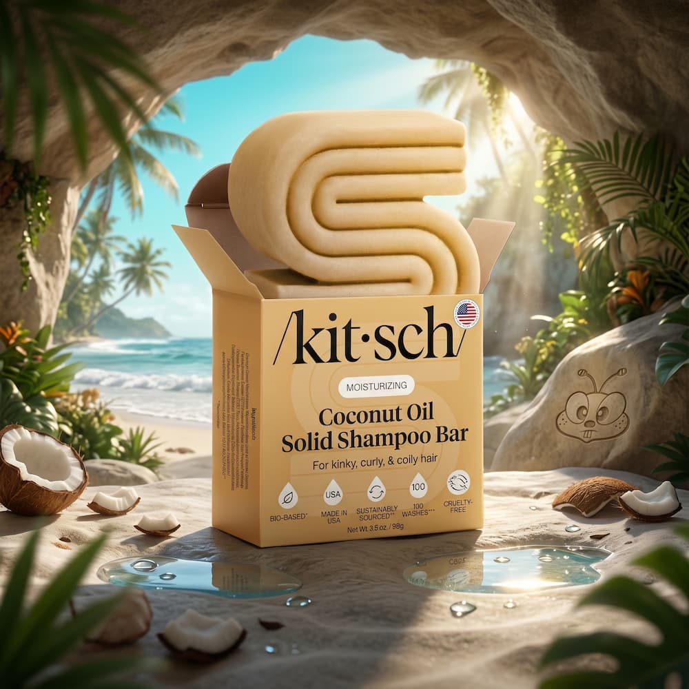 Kitsch Coconut Oil Solid Shampoo Bar
