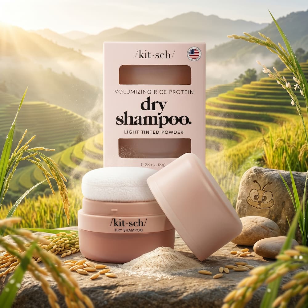 Kitsch Dry Shampoo Light Tinted Powder