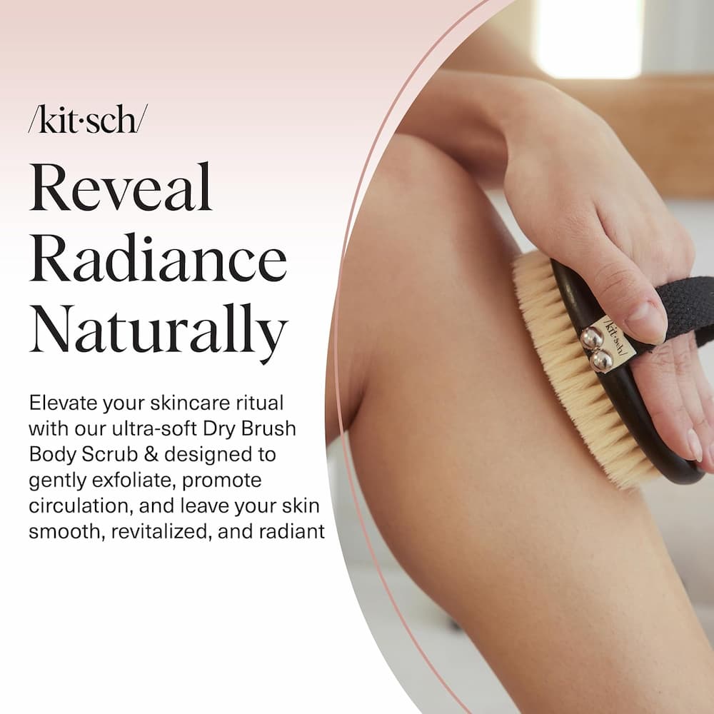 Kitsch Exfoliating Body Dry Brush Tutorial