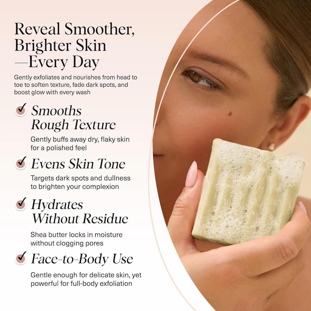 Kitsch Glycolic Acid Resurfacing Face and Body Wash Features