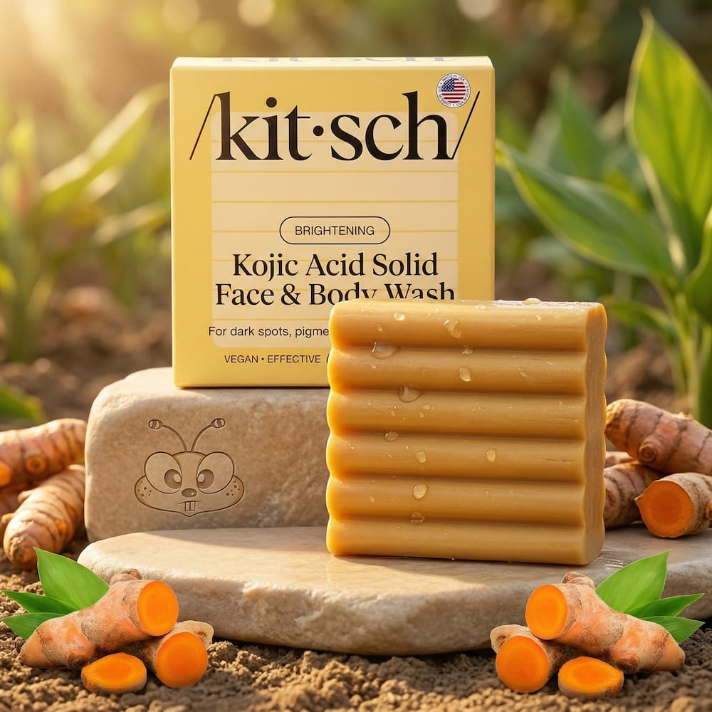 Kitsch Kojic Acid Bar Soap For Dark Spots