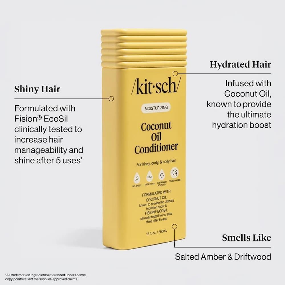 Kitsch Moisturizing Coconut Oil Conditioner Benefits