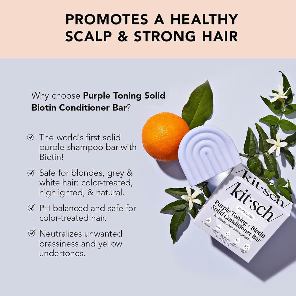 Kitsch Purple Toning Conditioner Bar Benefits