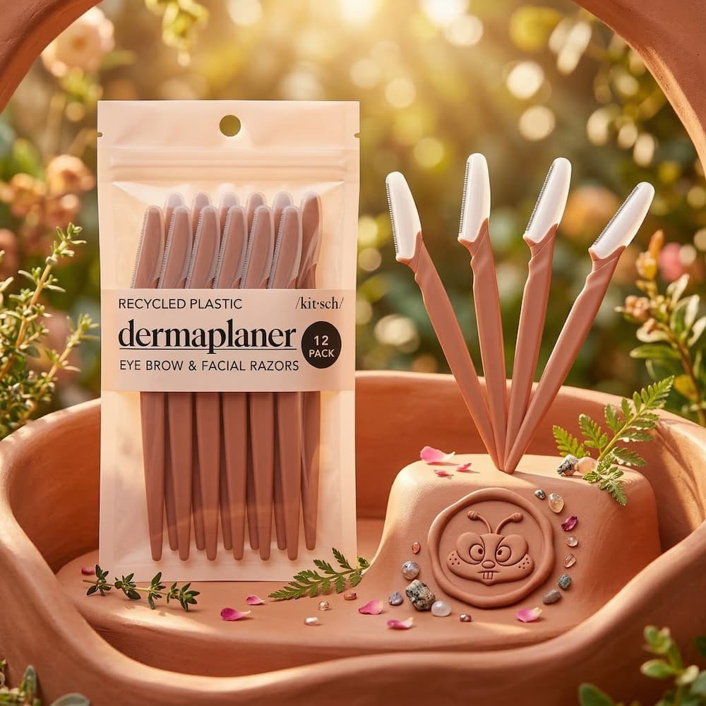 Kitsch Recycled Plastic Dermaplaners