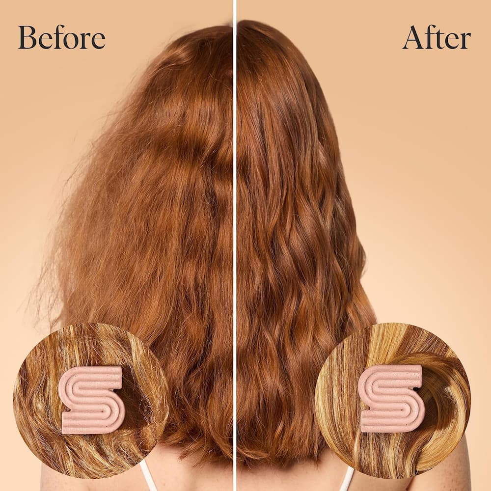 Kitsch Repairing Argan Oil Shampoo Bar Before And After