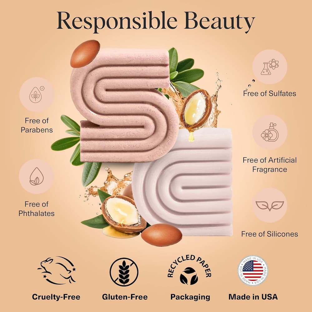 Kitsch Repairing Argan Oil Shampoo Bar Ingredient List