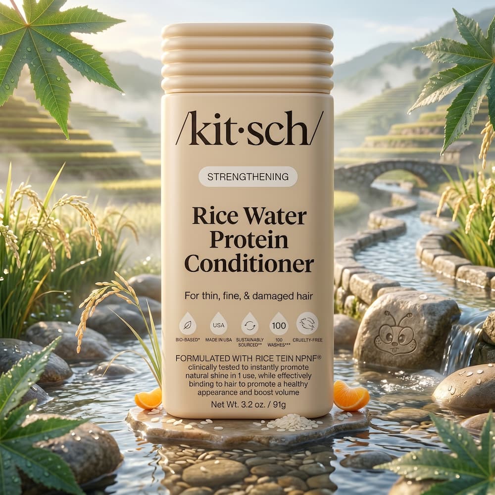 Kitsch Rice Water Protein Conditioner For Fine Hair