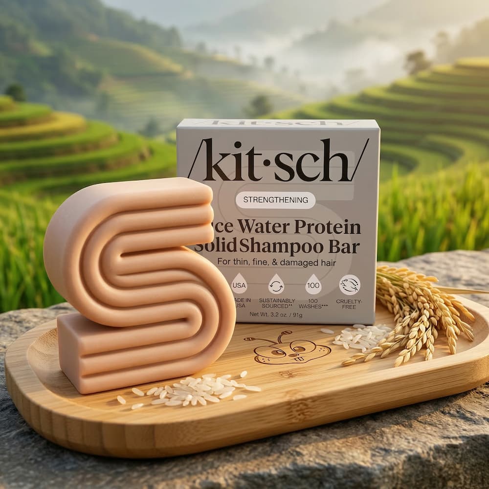 Kitsch Rice Water Shampoo Bar