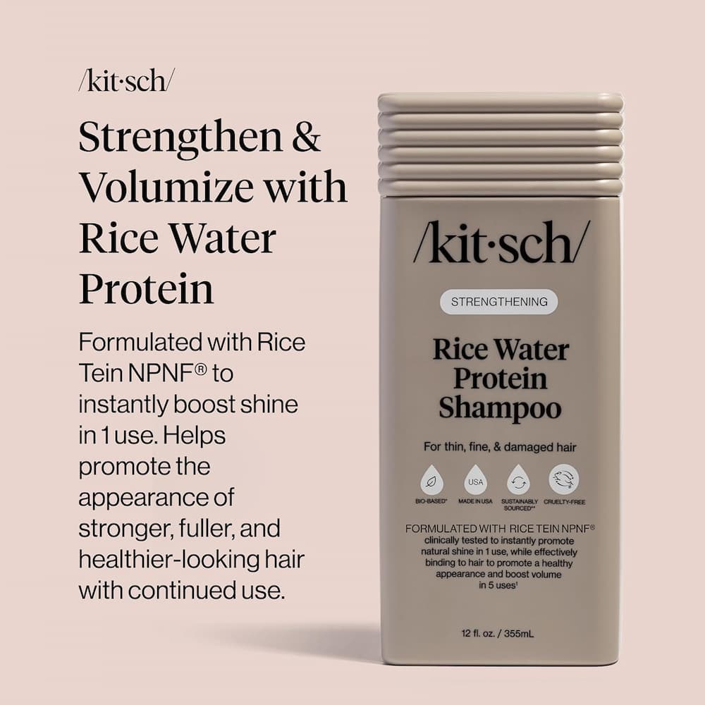 Kitsch Rice Water Volumizing Shampoo