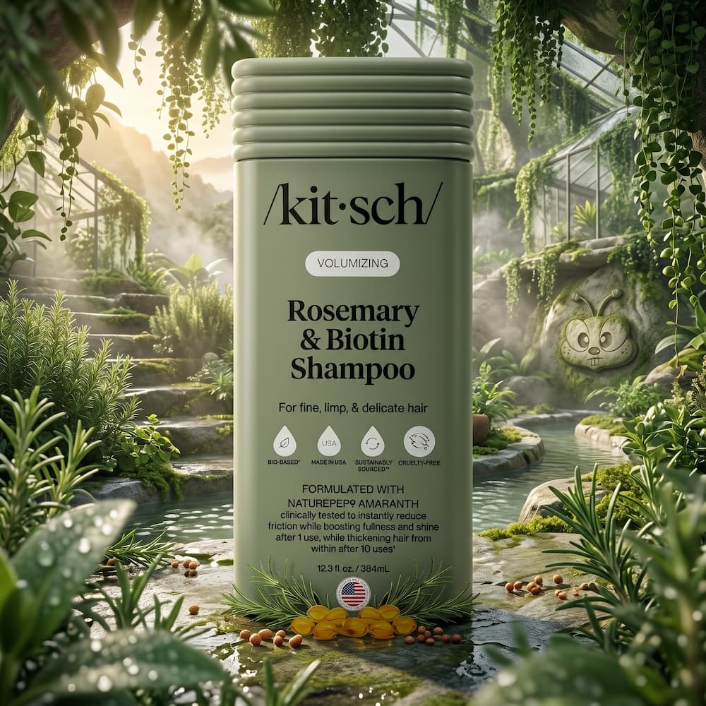 Kitsch Rosemary Biotin Shampoo For Fine Hair
