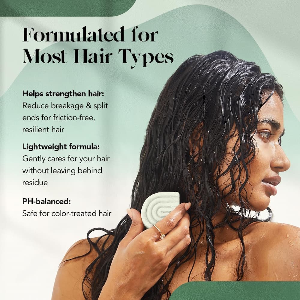 Kitsch Rosemary Biotin Volumizing Conditioner Bar Hair Type Guidelines