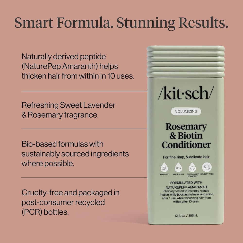 Kitsch Rosemary Biotin Volumizing Conditioner Feature