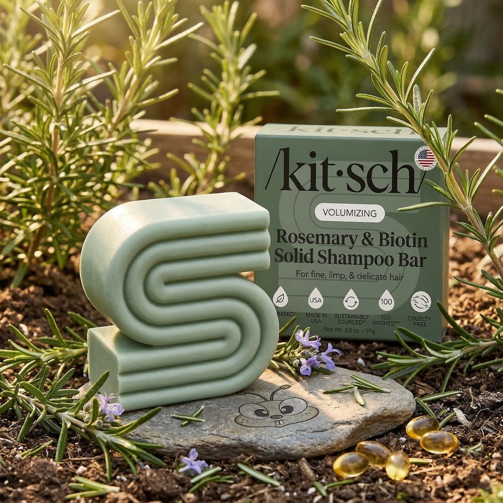 Kitsch Rosemary Solid Shampoo