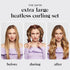 Kitsch Satin Heatless Curling Set Step By Step
