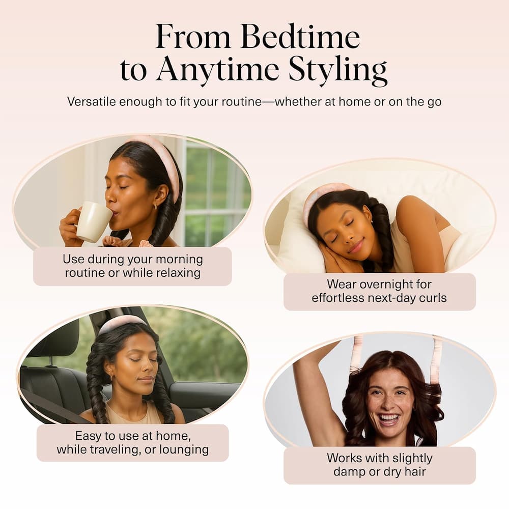 Kitsch Satin Heatless Curling Set When To Wear