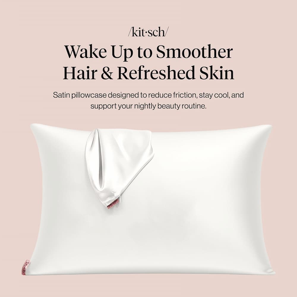 Kitsch Satin Pillowcase Description