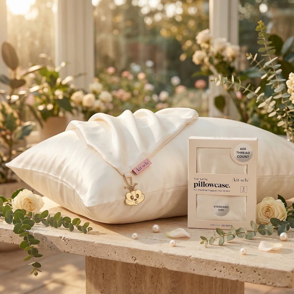 Kitsch Satin Pillowcase King Size