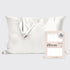 Kitsch Satin Pillowcase in Ivory King Size Packaging