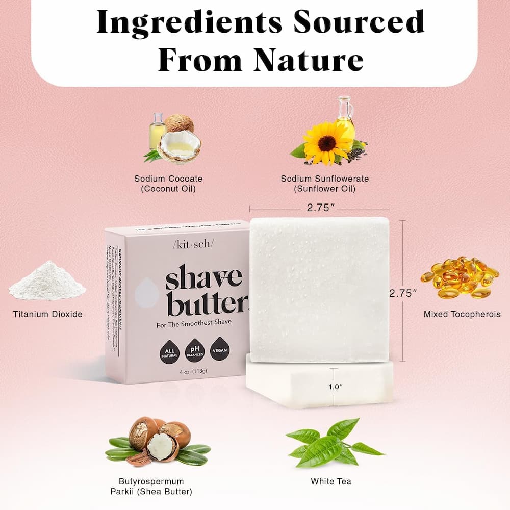 Kitsch Solid Shave Butter Ingredient List
