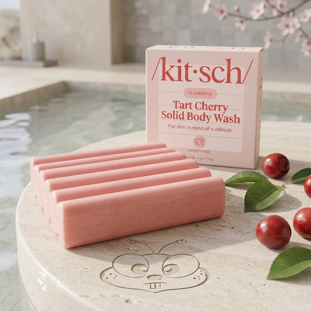 Kitsch Tart Cherry Solid Body Soap