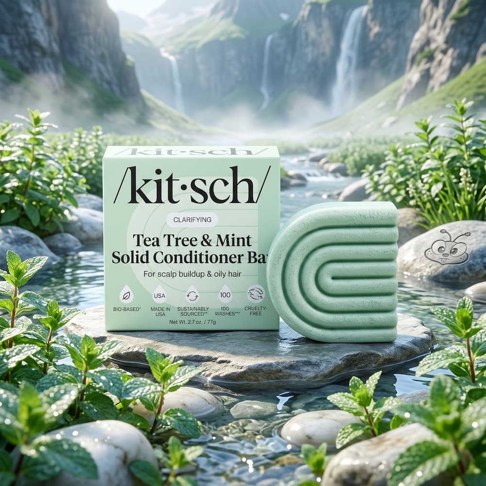 Kitsch Tea Tree Conditioner Bar For Oily Hair