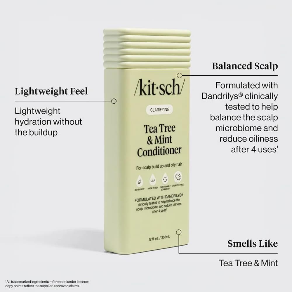 Kitsch Tea Tree Mint Clarifying Conditioner Benefits