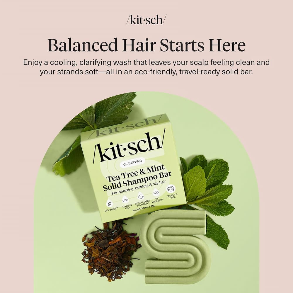 Kitsch Tea Tree Mint Shampoo Banner