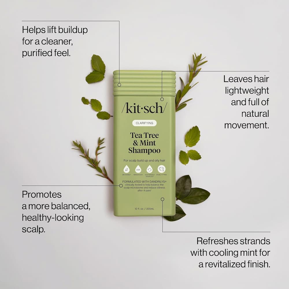 Kitsch Tea Tree Mint Shampoo Benefits