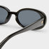 Le Specs Outta Love Black Smoke Mono Angle