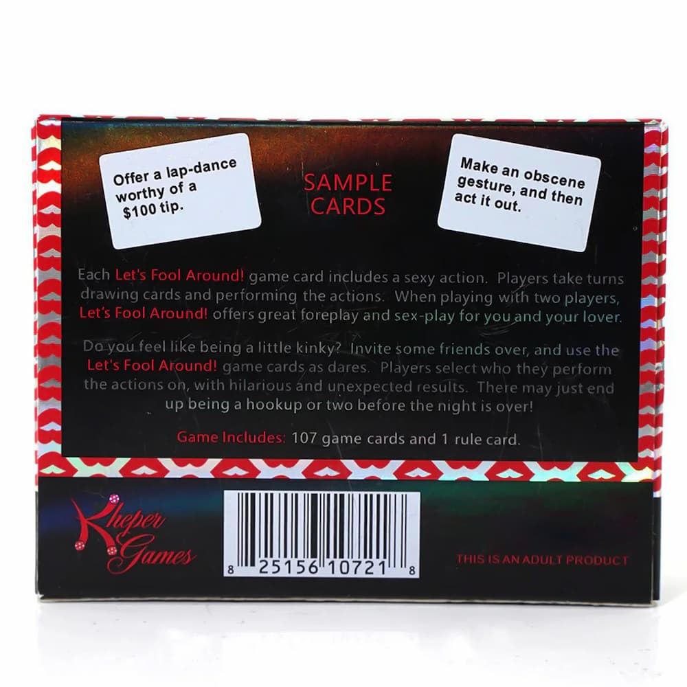 Lets Fool Around Instructions