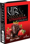 Lips Nips Chocolate and Strawberry Pleasure Kit