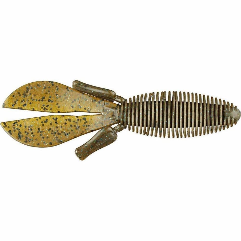 Missile Baits D Bomb Green Pumpkin Blue Front View