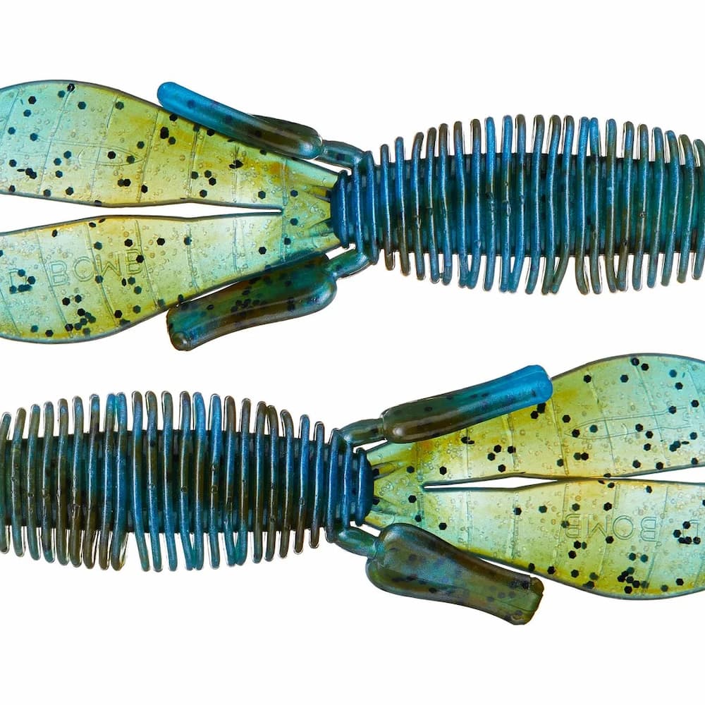 Missile Baits D Bomb Magic Craw Swirl Front View