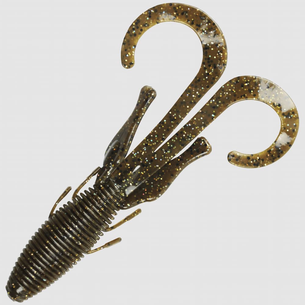 Missile Baits D Stroyer Green Pumpkin Flash Front View