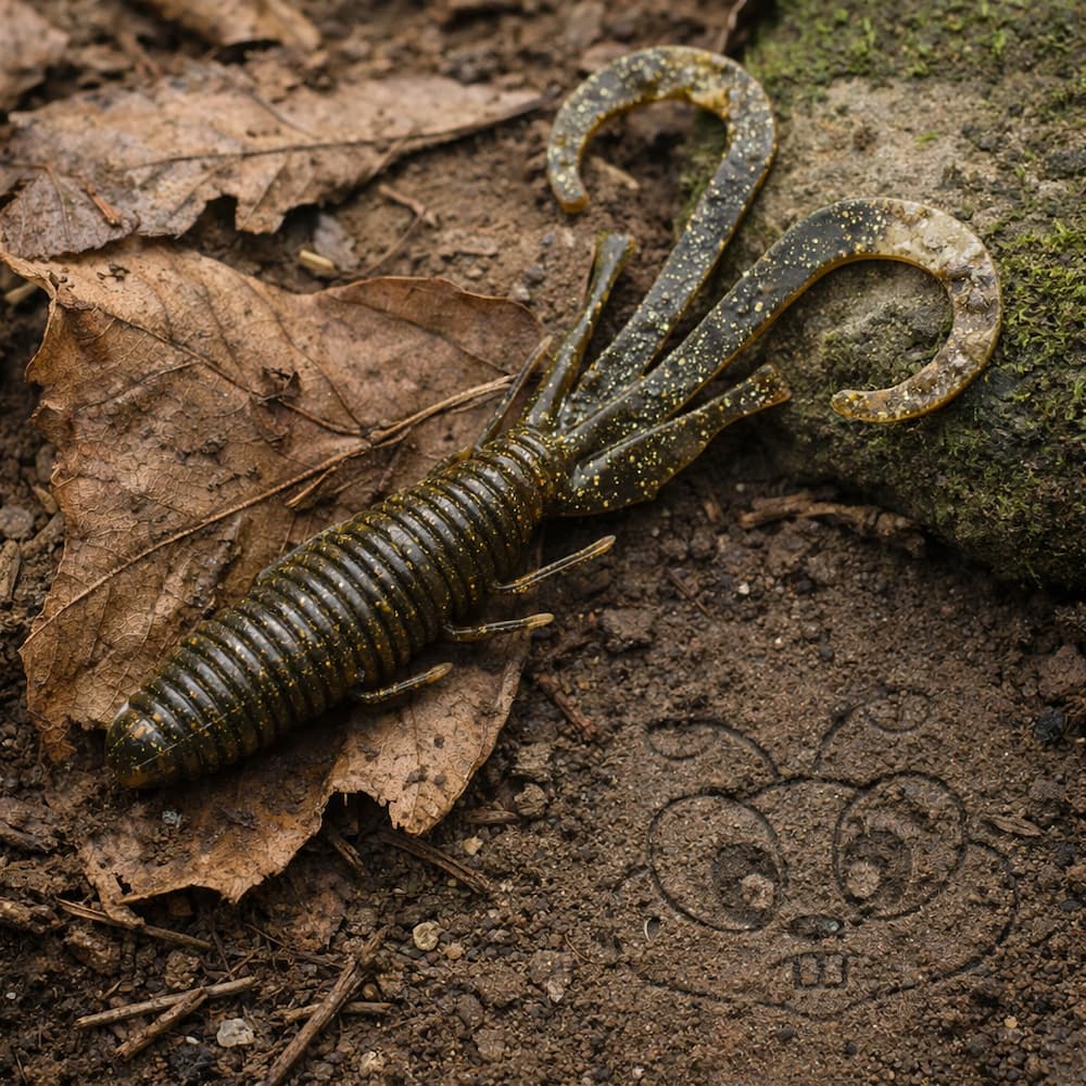 Missile Baits D Stroyer Green Pumpkin-Flash 