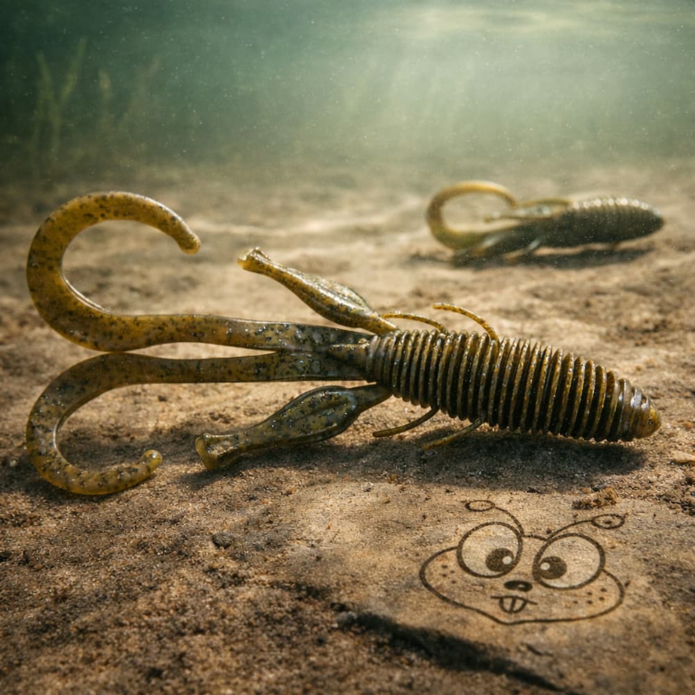 Missile Baits D Stroyer Green Pumpkin