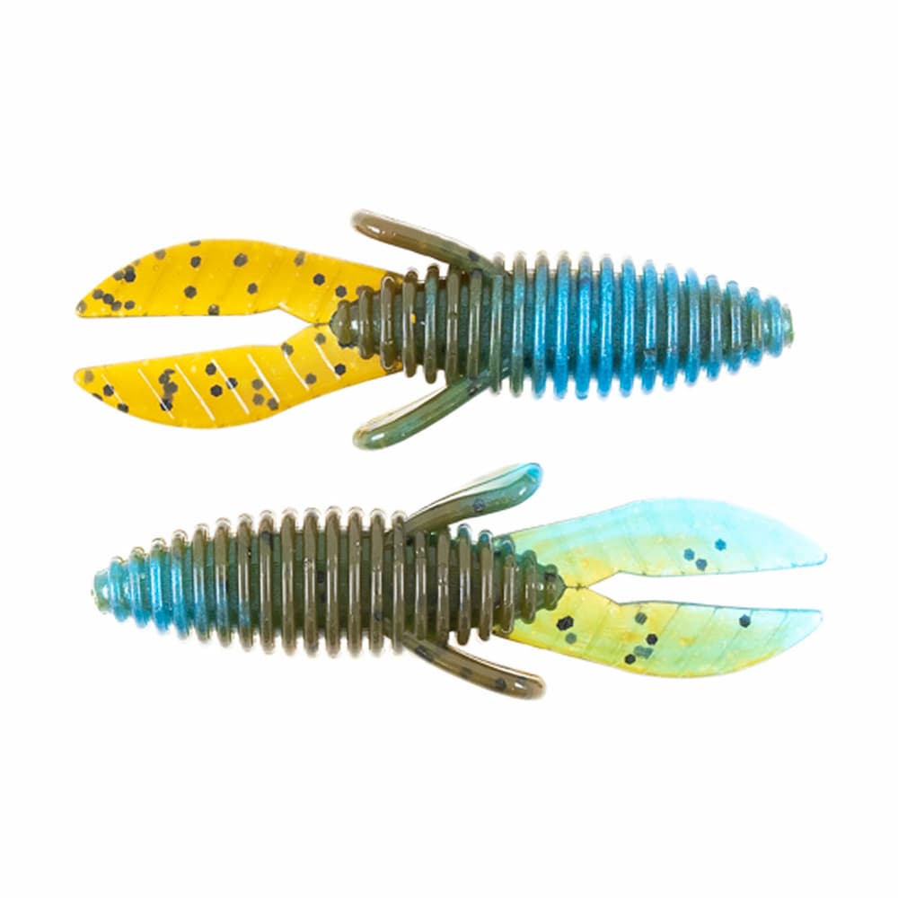 Missile Baits Micro D Bomb Magic Craw Swirl Front View