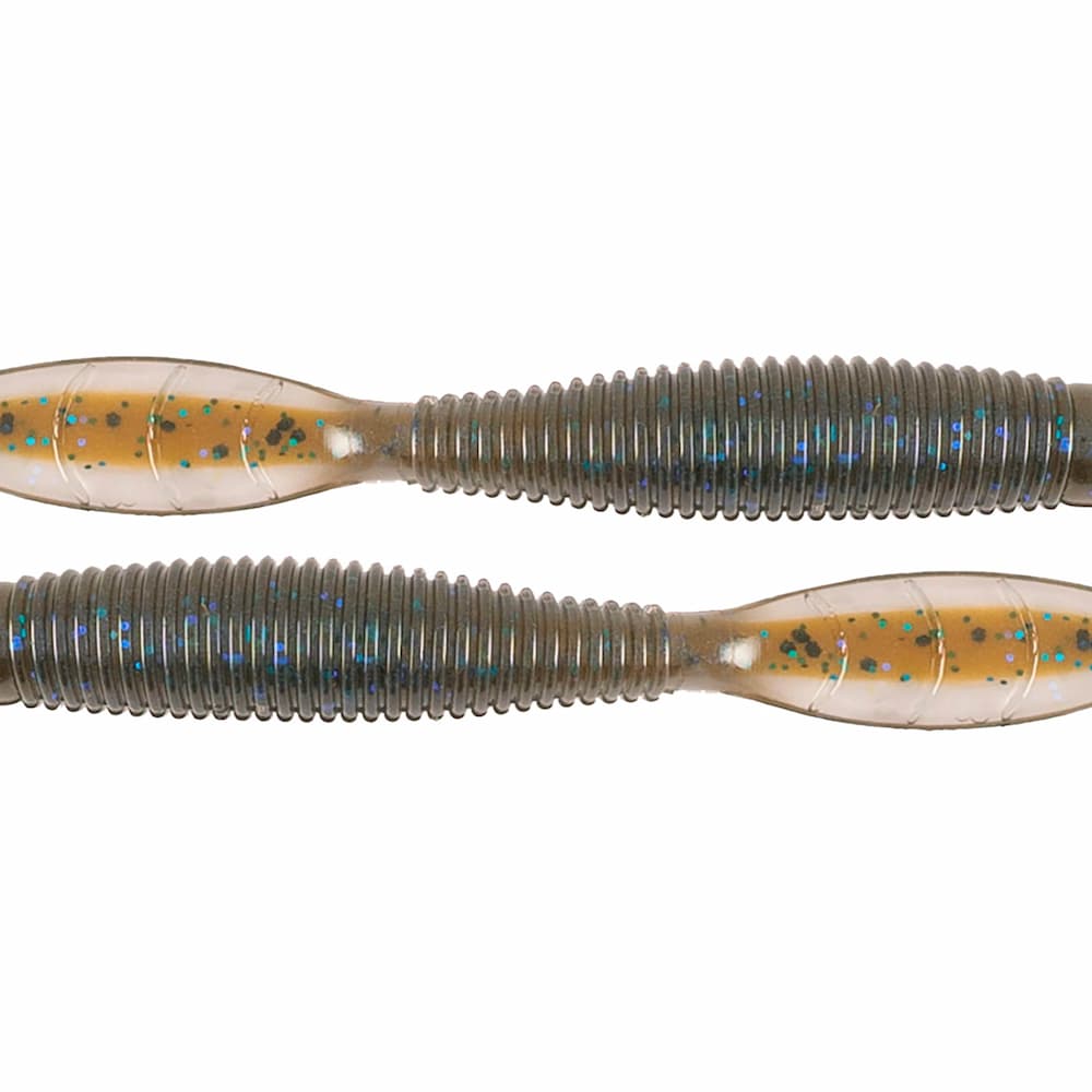 Missile Baits Ned Bomb Bluetonium Green Pumpkin Core Front View